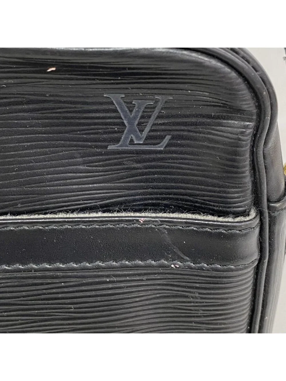 Louis Vuitton Shoulder Bag Epi Trocadero 27 Noir